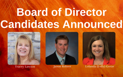 Board of Director Candidates Announced